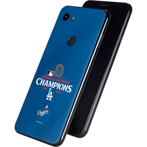 2024 World Series Champions Los Angeles Dodgers Google Pixel 3a Skin